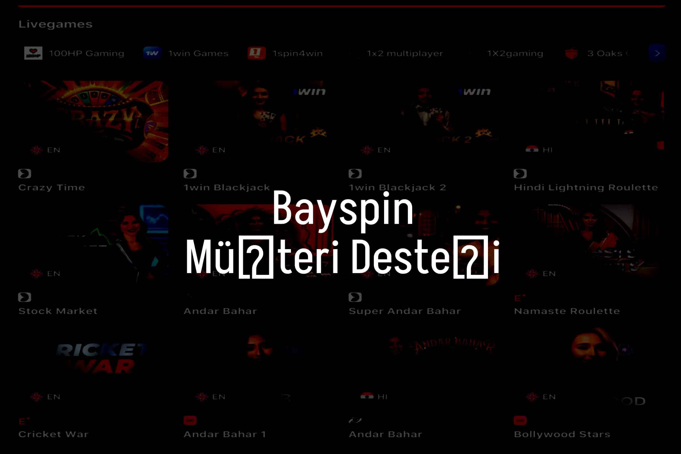 Müşteri Desteği