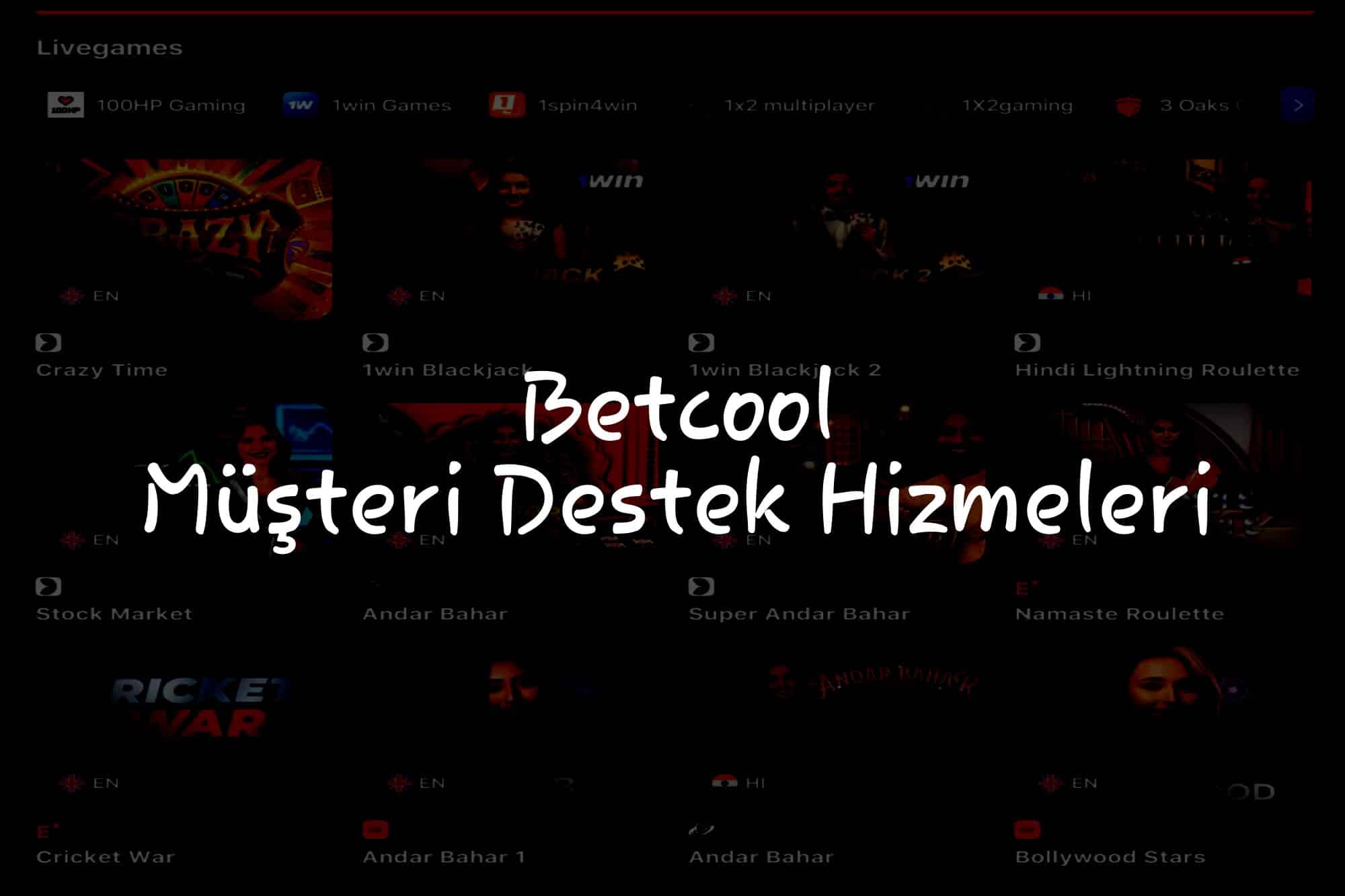 Müşteri Destek Hizmeleri