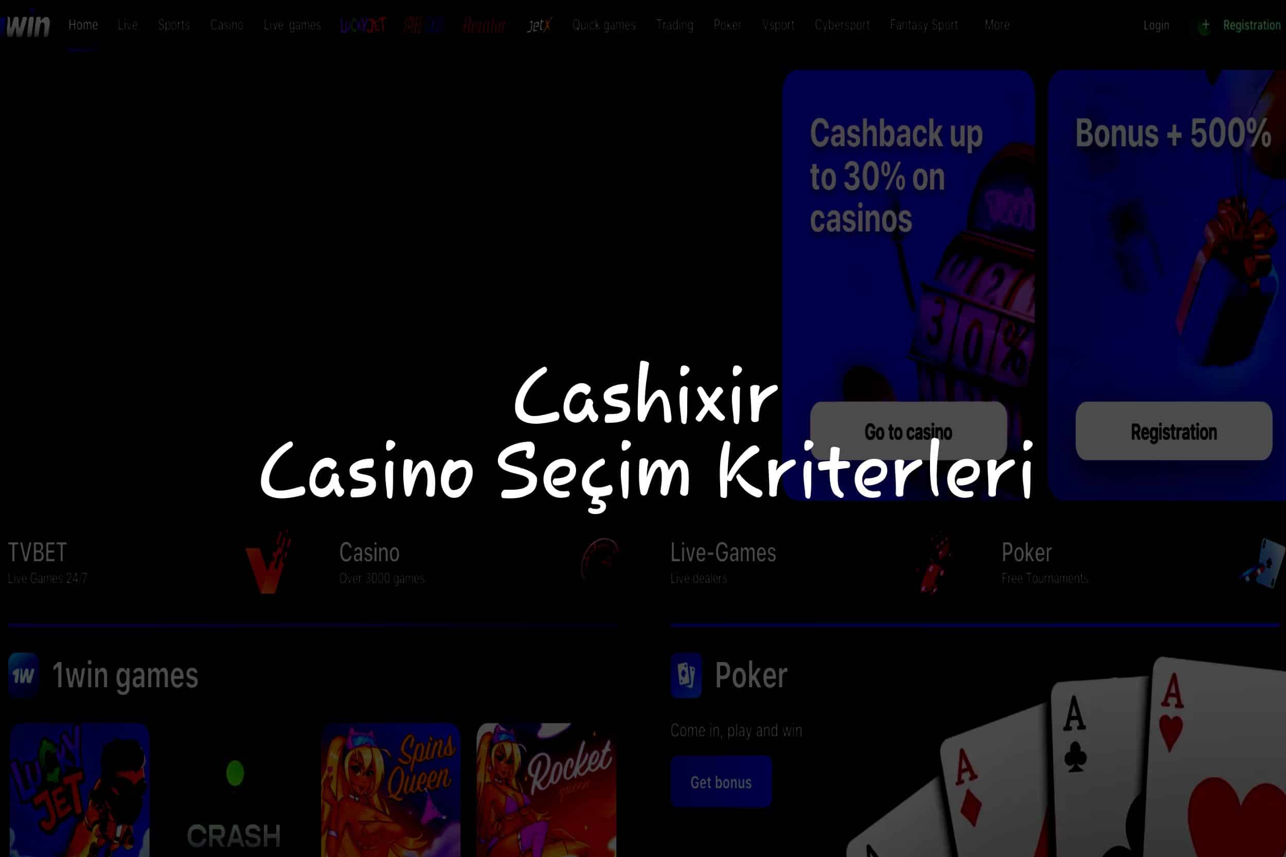 Casino Seçim Kriterleri