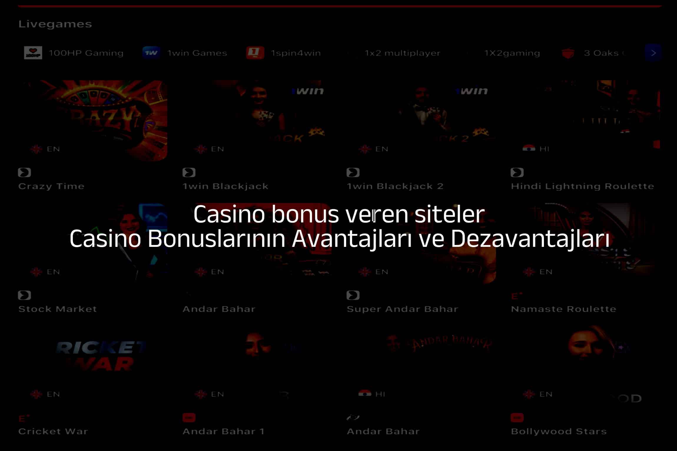 Casino Bonuslarının Avantajları ve Dezavantajları