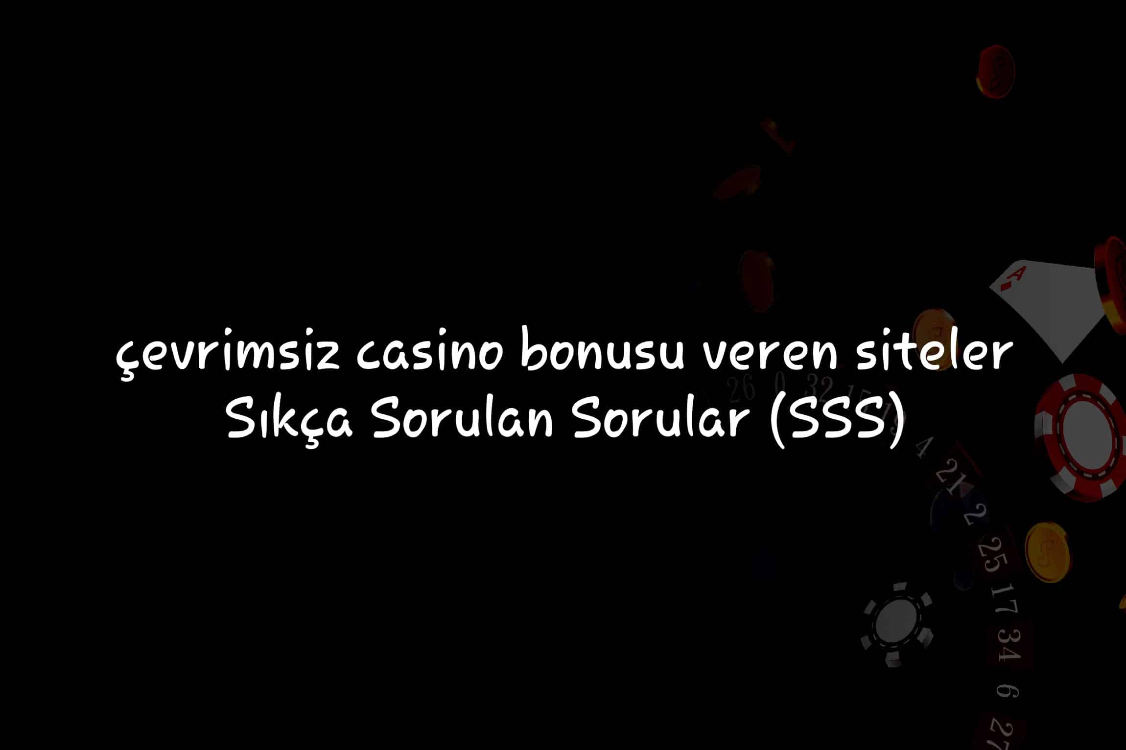 Sıkça Sorulan Sorular (SSS)
