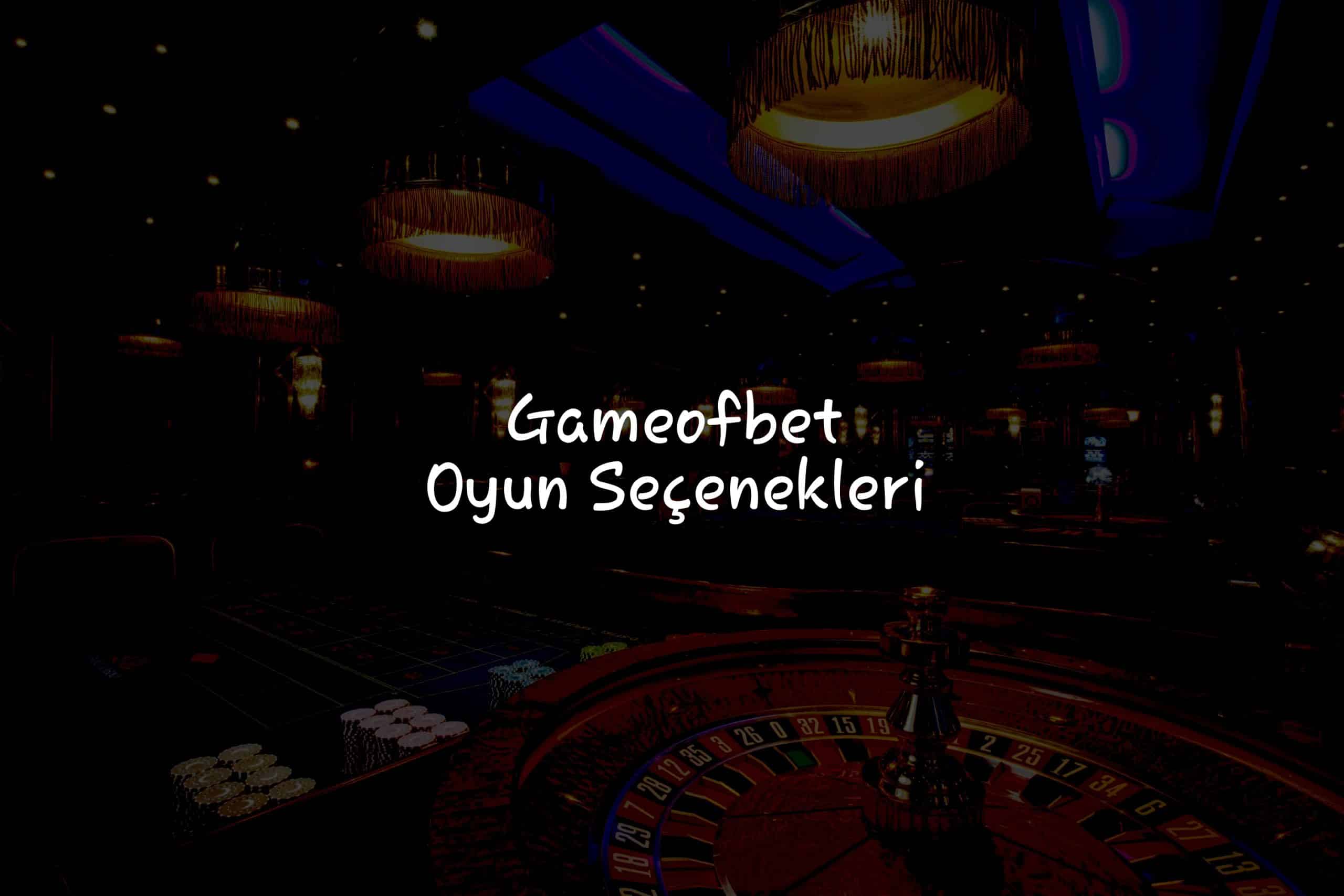 Oyun Seçenekleri