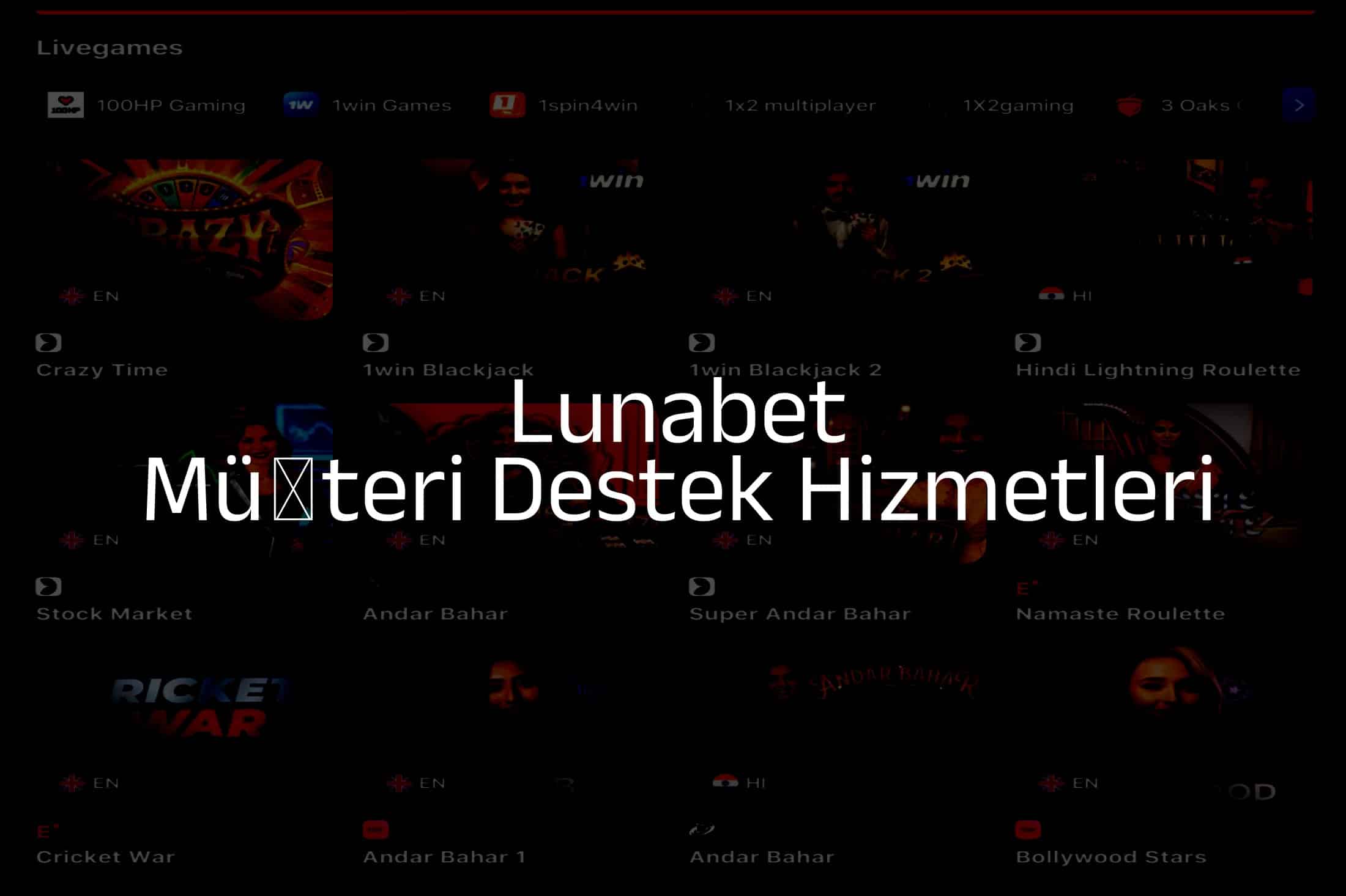 Müşteri Destek Hizmetleri